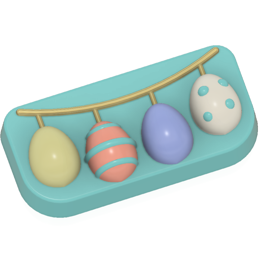 Easter 3D printed Mould Print Ready Files STLs