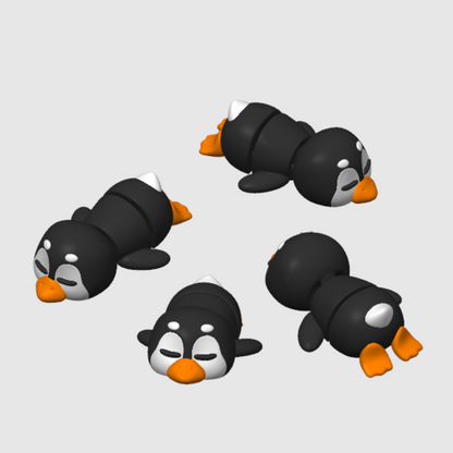 Zoo Themed Mini Articulated Flexi Toys 10X