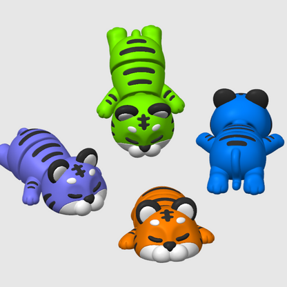 Zoo Themed Mini Articulated Flexi Toys 10X