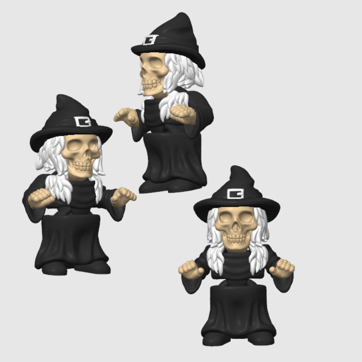 Christmas, Halloween etc Themed Mini Articulated Flexi Toys 10X