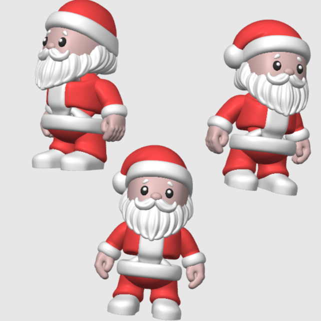 Christmas, Halloween etc Themed Mini Articulated Flexi Toys 10X