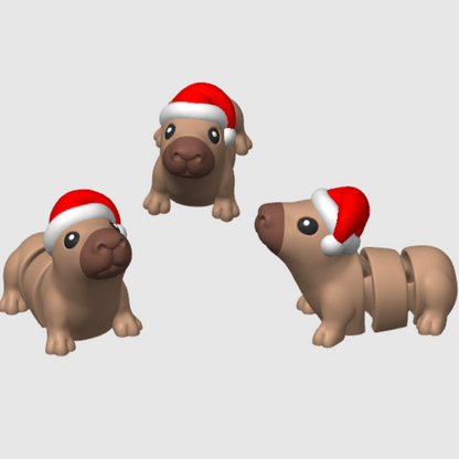 Christmas, Halloween etc Themed Mini Articulated Flexi Toys 10X