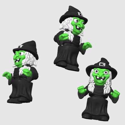 Christmas, Halloween etc Themed Mini Articulated Flexi Toys 10X