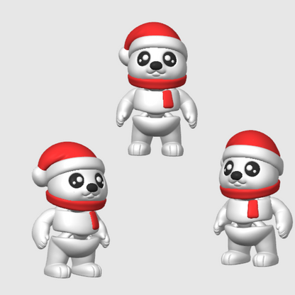Christmas, Halloween etc Themed Mini Articulated Flexi Toys 10X