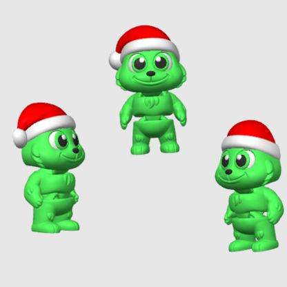 Christmas, Halloween etc Themed Mini Articulated Flexi Toys 10X