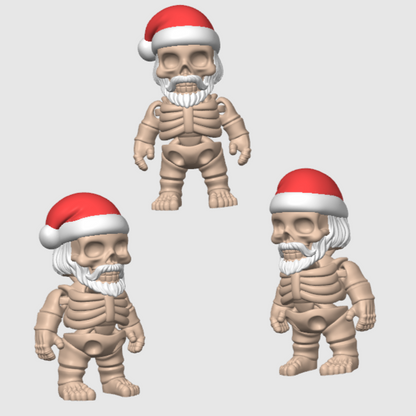 Christmas, Halloween etc Themed Mini Articulated Flexi Toys 10X