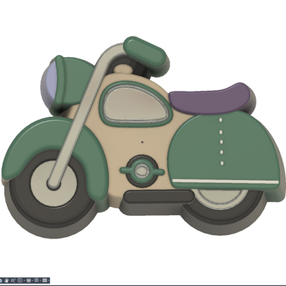 Kids in Motion Collection Hybrid Mould (3D Printed)