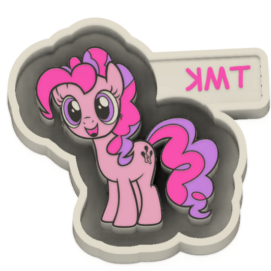 My Pony Pink Cutey Silicone Mould for Soap, Plaster, Freshies, Wax, Chocolate, Resin and so much more
