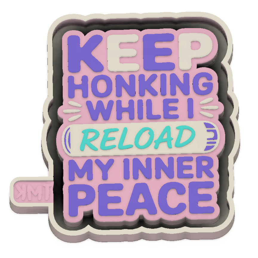 Keep Honking....Car Collection Freshie Silicone Mould, Mould Former or STL