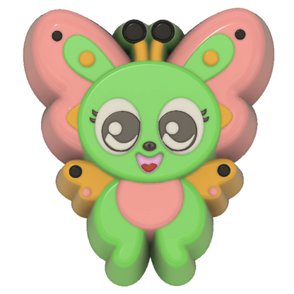 Kawaii Butterfly Collection  (3D Printed)