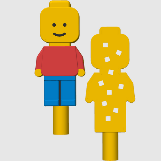 Brick Guy Magic Bath Bomb Wands STL