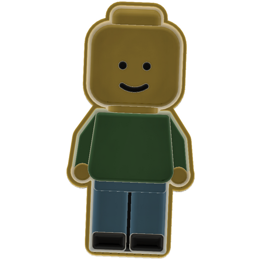 Brick Guy Bomb Mould  (3D Printed)