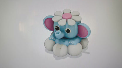 5x Evie the Elephant for Bath Bombs or Mini Bombs