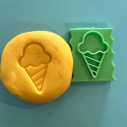 Playdough Bubble Dough Stamps