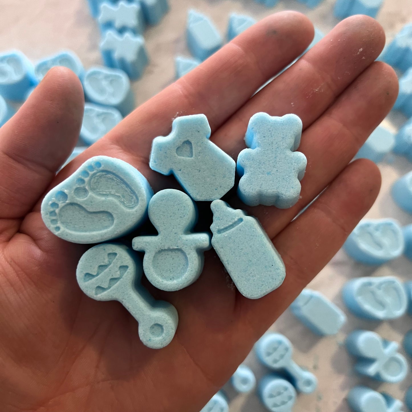 Baby Shower Confetti Moulds and Plungers