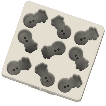 Christmas Confetti Moulds and Plungers
