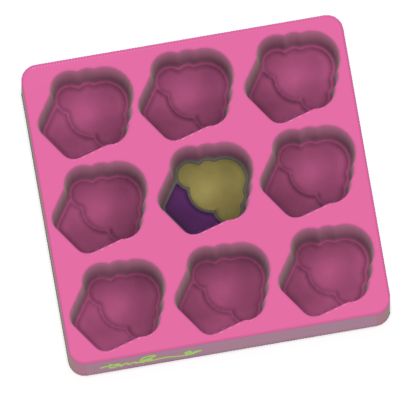 Sweet Tooth Confetti Moulds and Plungers