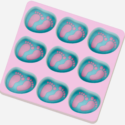 Baby Shower Confetti Moulds and Plungers