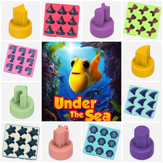 Under the Sea Confetti Moulds and Plungers