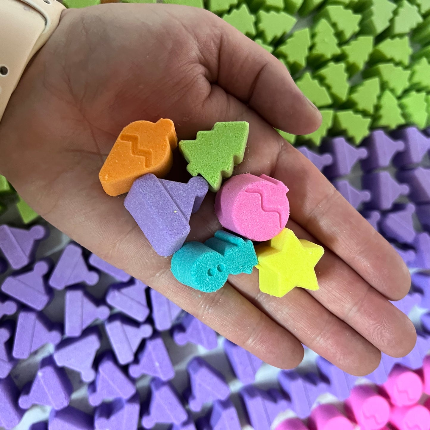 Christmas Confetti Moulds and Plungers