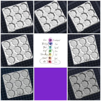 Confetti Mould print ready files STLs