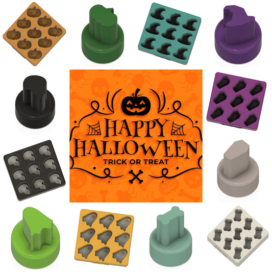 Halloween Confetti Moulds and Plungers