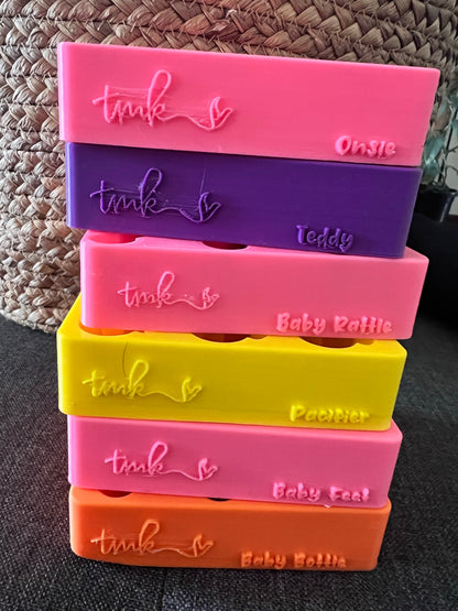 Baby Shower Confetti Moulds and Plungers