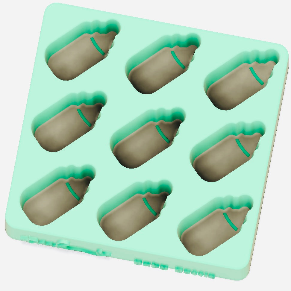 Baby Shower Confetti Moulds and Plungers